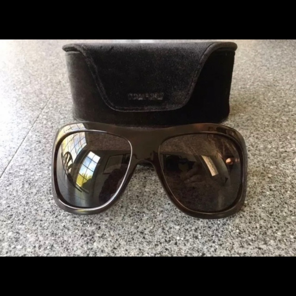 TOM FORD Tatiana TF 63 820 Dark Brown Sunglasses